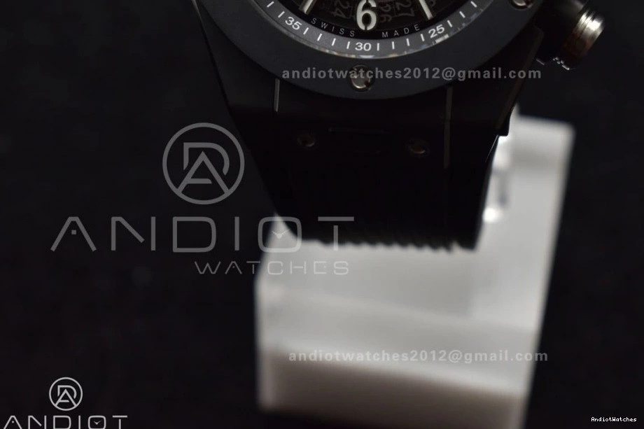 A 893 Black Rubber ZF Edition Skeleton on Dial Bang Strap Hublot BestValue 1:1 Unico Best Black Big Full 0105